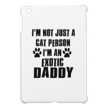 Exotic shirts cat Designs iPad Mini Cases