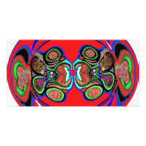 Exotic Spider Dance Personalized Photo Card