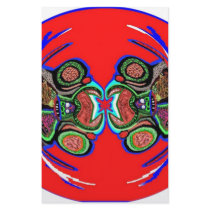 Exotic Spider Dance Stationery Paper