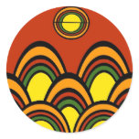 Exotic waves Sticker
