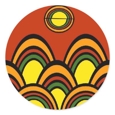 Exotic waves Sticker by elledeegee