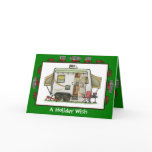 Expandable Hybred Trailer Holiday Wish Greeting Cards