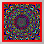 Expanding Black Poster