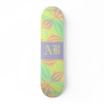 Expansion Fractal. Pastel Colours. Customizable skateboards