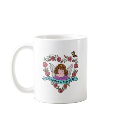 Expect a Miracle Mug by weloveangels