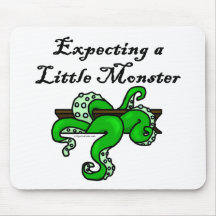 Expecting a little monster mouse pad