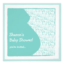 Expecting Baby - baby shower invitation