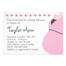 Expecting Mother Baby Shower Invitation