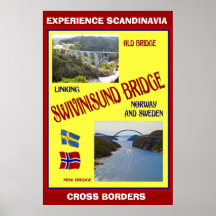 Experience Scandinavia, Cross borders Posters