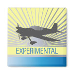 Experimental Aircraft Fridge Magnet