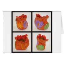 Exploding Ball Pot Card