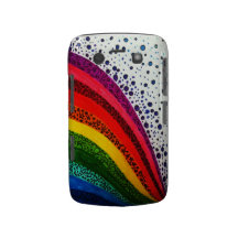 ExplodingRainbowCase Blackberry Curve Cases