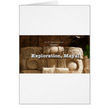 EXPLORATION, MAYA ! CARTE DE VŒUX