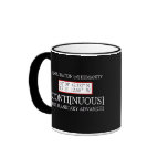 Exploration [of] Humanity Alien Binary Code Coffee Mug