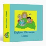Explore, Discover, Learn Vinyl Binders
