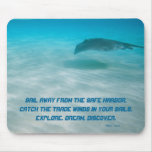 Explore Dream Discover Advice Mouse Pads