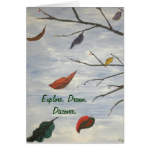 Explore. Dream. Discover. Greeting Card
