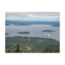 Explorer of the Seas in from Acadia National Park Postcard
