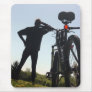 Exploring on a Bike 1 Mousepad