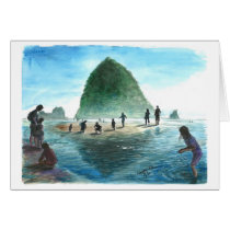 Exploring Oregon Beach Cards