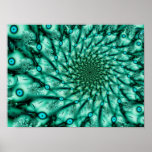 Explosion 2 Abstract Art Poster