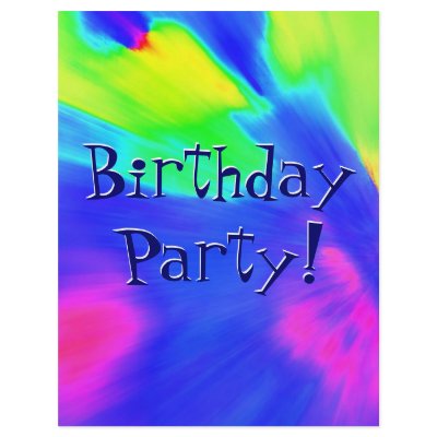   Explosion Birthday Party Personalized Flyer by Yve_13