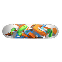 Explosion Board Custom Skate Board
