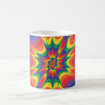 Explosion de couleur : Art abstrait : Mugs À Café