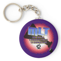 EXPLOSION MLT Medical Laboratory Technologist Key Chain
