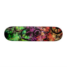 Explosion of Colour Skate Board