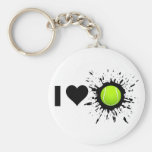 Explosive I Love Tennis Key Chains
