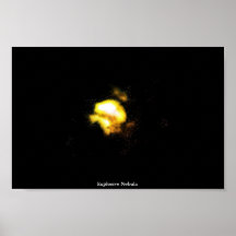 Explosive Nebula Poster