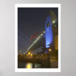 Exposition de lumière de pont de port de Sydney Posters