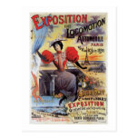 Exposition Locomotion Postcard