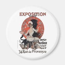 Exposition Rue de Provence Fridge Magnet
