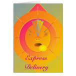 Express Delivery - Follow Your Dreams Greeting Card
