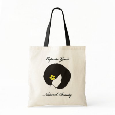 Express Your Natural Beauty- Fro Tote Bag by bnatural