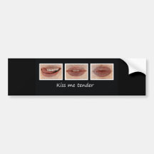 Express yourself - Kiss me tender Adesivo