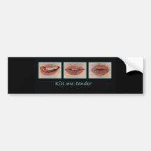 Express yourself  - Kiss me tender Adesivo