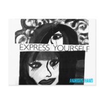 Express Yourself postcard