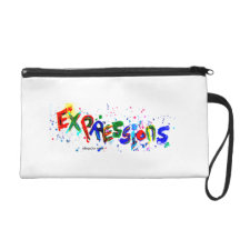 expressions wristlet clutches
