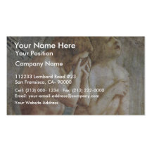 Expulsion From Paradise  By Masaccio (Best Quality Business Card Template