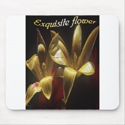 Exquisite-flower, mousepad by design_girl