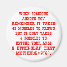 Extend Your Arm & Bitch-Slap That Mother Fridge Magnet