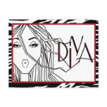 "Extensions of DIVAtude" postcards