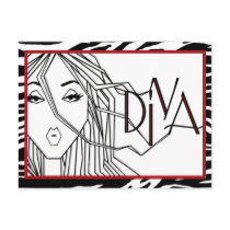 "Extensions of DIVAtude" postcards