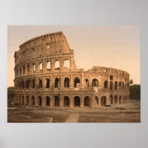 Exterior Colosseum, Rome, Italy Archival print