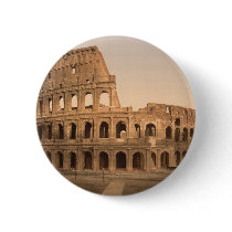 Exterior of the Colosseum, Rome, Italy Pinback Buttons