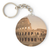 Exterior of the Colosseum, Rome, Italy Keychains