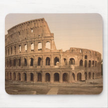 Exterior of the Colosseum, Rome, Italy Mouse Pad